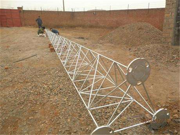 三角圓鋼避雷塔制作方法