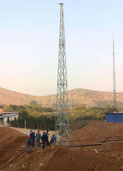 避雷塔在高層建筑上是怎樣施工的?