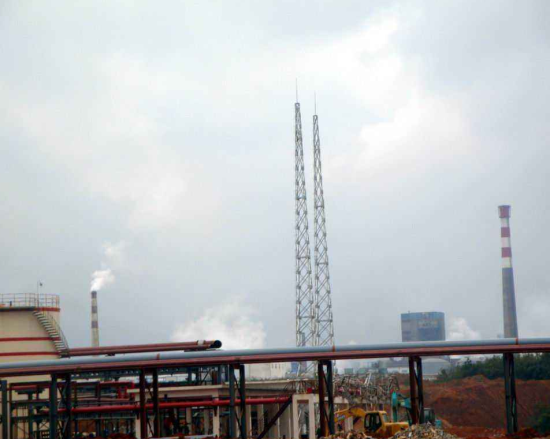 30mgfl四柱角鋼避雷針?biāo)┕D